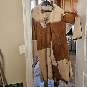 Pony and Fox suede coat